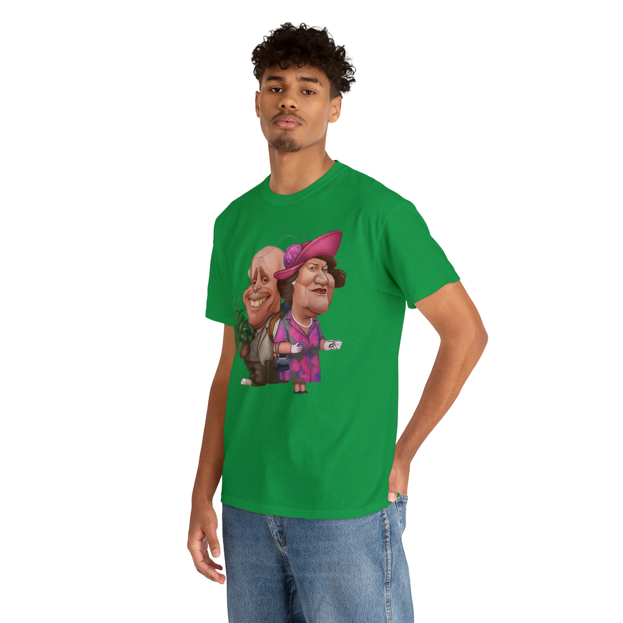 Keeping Up Appearances 90's TV Show-Unisex Heavy Cotton T-Shirt - Creations by Chris and Carlos